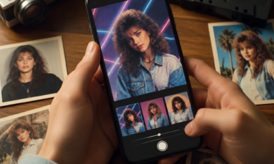 Aplicativo que transforma suas fotos no estilo retrô dos anos 80