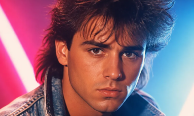 crie uma foto sua dos anos 80