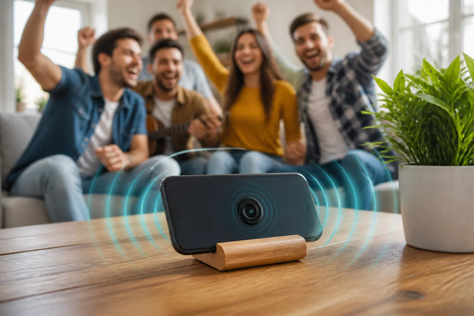 Transforme seu celular em caixa de som potente e portátil
