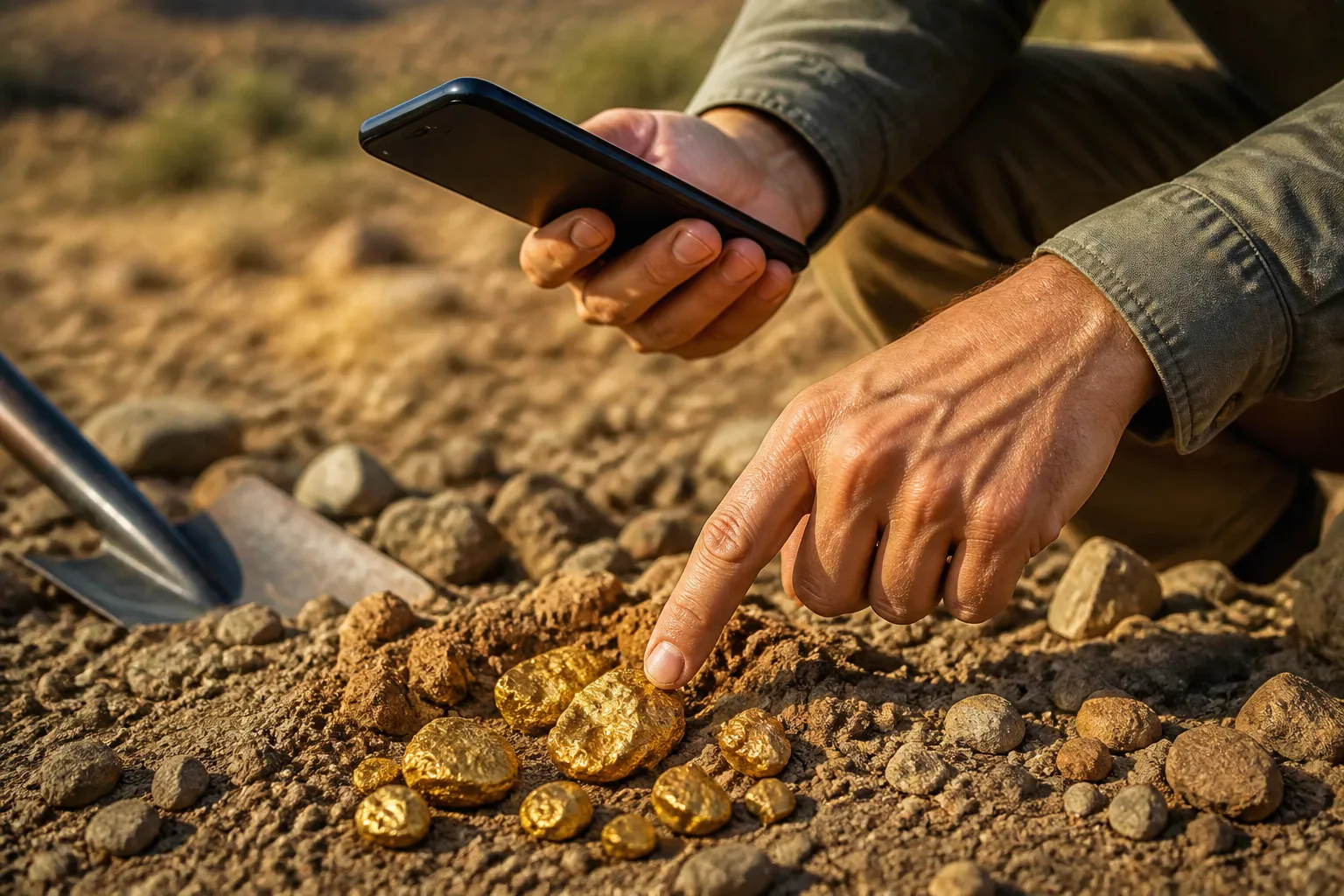 Guia Completo: Como Usar o Detector de Ouro no App